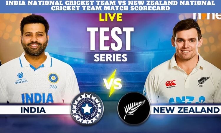 India National Cricket Team vs New Zealand National Cricket Team Match Scorecard